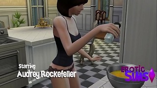 The Sims 4 — Отчим трахает дочку
