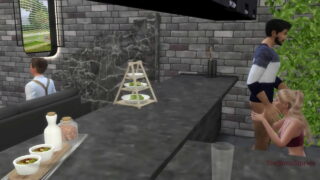The Sims 4 Zboczona gospodyni domowa zdradza męża z jego przyjacielem