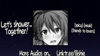 Yaoi Asmr Jerking Off In The Shower With Your Best Friend Male Moans Boyfriend Audio