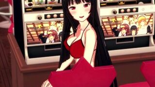 Yumeko erotische sessie 3D Ecchi Kakegurui