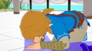 Zelda Yaoi – Link Blowjob