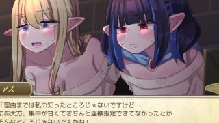 エロゲ実況 体験版 01 無気力天使ちゃんは性活学科の単位が足りない ダウナー系金髪巨乳天使と真面目天使が壁尻状態で尻を揉まれて Rpg人気神同人エロゲー Hentai Game