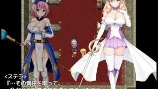 18 同人エロゲー プリンセス ハニートラップ 製品版 実況動画 逆転騎乗位で金髪爆乳女姫騎士ステラに罵倒されイかされてしまい そして明かされる衝撃の事実 最終回 Hentai Game