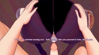 3D/Anime/Hentai,Genshin Impact: Adult Mona Gets Fucked By A Big Cock!