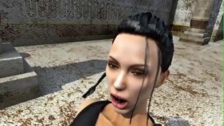 3D Big Tits Black Wet Pussies Licking
