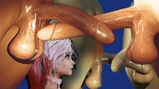 3D Cartoon Double Barrel Blowbang Reacharound Rimjob Footjob Cuckold Cfnm Femdom Anal Gape Pokemon C