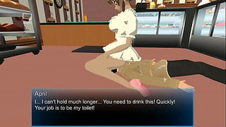 3D Game: Fem U, Humiliation Fart Fetish