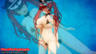 3D Hentai Bikini Busty Girl Dance