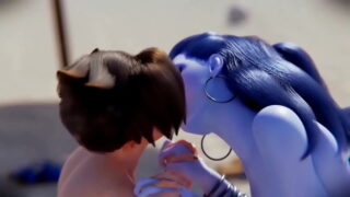 3D Hentai: Overwatch Widowmaker And Tracer Fucked Uncensored 3D
