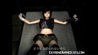 3D Ogre On Tied Up Girl!