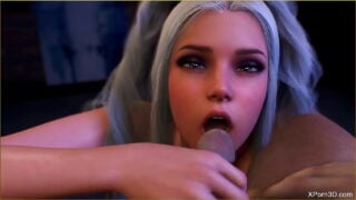 3D Porn Busty Cute Babe Blowjob POV Teaser