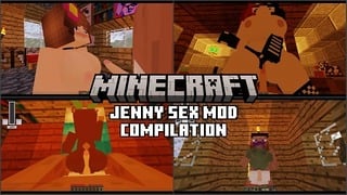 All Sex Scenes Compilation Minecraft – Jenny Sex Mod Gameplay