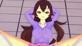 Amber Gives You A Footjob To Train Her Sexy Body! Genshin Impact Feet Hentai POV