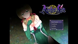 Ambrosia Rpg Hentai Game Ep.1 Sexy Nun Fights Naked Cute Flower Girl Monster