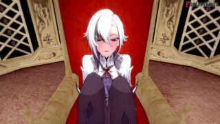 Arlecchino Footwork And Blowjob 1 Genshin Impact Full And Just POV Version Fantasyking3