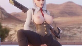 Ashe 3D Hentai POV Overwatch Porn Loop