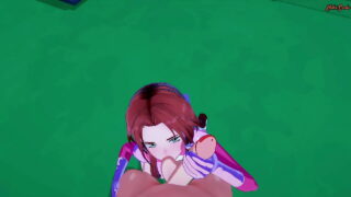 Atom Eve Gets POV Fucked On A Rooftop. Invincible Hentai.