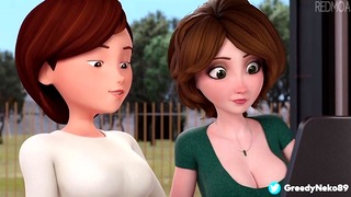 Aunt Cass – Trying Anal Redmoa