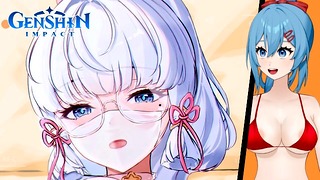 Ayaka Is Hot Vtuber Reacts To Genshin Impact Porn