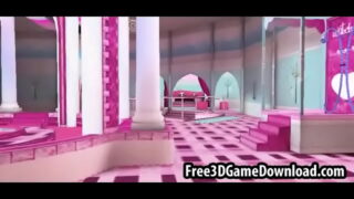 Beautiful 3D Cartoon Pink Palace Where You Can Fuck