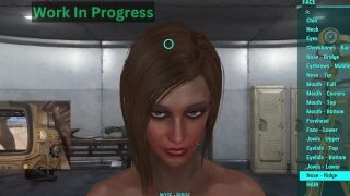 Behind The Scenes – Lisa Hamilton In Fallout 4 Character creation
