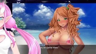 Big Dick At The Beach Cherry Kiss Games 2D Omanko Vivi Playthrough