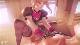 Black Cat Dva Gets Anal