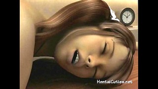 Busty Cartoon Slut Rammed On The Sofa