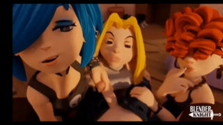 Cartoon Handjob