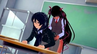 Chifuyu Orimura And Yukikaze Mizuki Wild Futa Schoolfuck In The Classroom