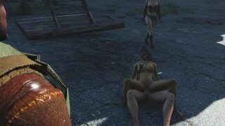 Cuckold Husband Watching His Asian Wife Fucked Fallout 4