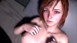 Cute Petite Girl With Big Boobs Having Sex 3D Porn POV