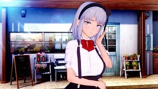 Dagashi Kashi: Sexy Waifu Hotaru Riding Cock Until Creampie 3D Hentai