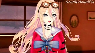 Danganronpa Miu Iruma Anime Hentai 3D Uncensored