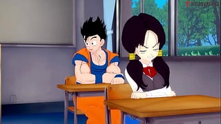 Dragon Ball Zex Chapter 2 Part 1 Android 18 And Videl Want To Fuck Gohan But