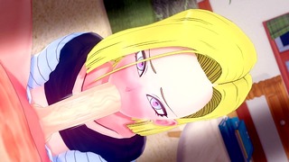 Dreamlike Time With Android 18 Dragon Ball Hentai