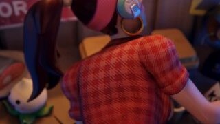 Dva Close Sex In Garage Grand Cupido Overwatch