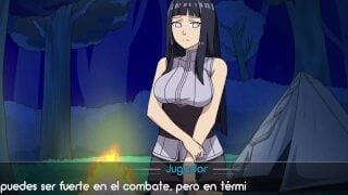 Entrenando A Hinata – Persuadiendo A Hinata De Hacerle Una Paja Al Señor Feudal – Kunoichi Trainer