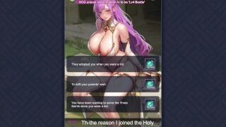 Ep1: Rubbing Saintess Diana’s Boobs Onto The Rebel King’s Arm – King Of Kinks