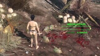 Fallout 4 Adult Mods Review: Combat Strip Lite Aaf Animations And Gameplay Example: 3D Animated Sex