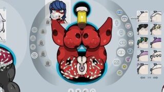 Fapwall Rule 34 Hentai Game Miracolous Ladybug Huge Black Cocks DP