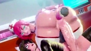 Futa Futanari Hardcore Fucking Cumshot 3D Hentai