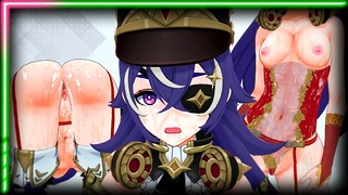 Genshin Chevreuse Gets Smashed By Porn & Hentai Lovers! R34 Rizz Sex JOI Hardcore Anime Girl