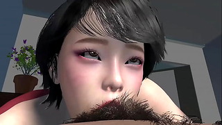 Good Morning Blowjob 3D Porn Hentai