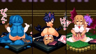 H Game ミラと不思議な錬金術 ドットHシーン集 ドットエロアニメ
