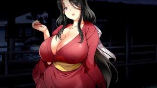 H Game 忍堕とし 手コキ フェラ 調教アニメーション 巨乳 くの一 エロアニメ