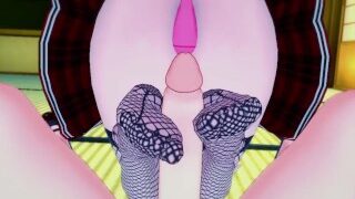 Hanabi Hyuga Naruto Boruto Hentai POV Feet