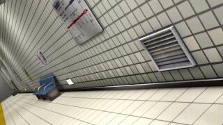 Hardcore Anal Sex With Hot Brunette At The Train Station Suima 2 / 3D Hentai Game