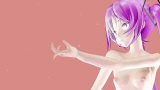 Hatsune Miku Hentai Undress Dance Vocaloid MMD 3D Blonde Hair Color Edit Smixix