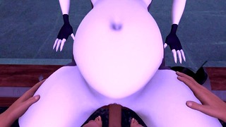 Helluva Boss White Guy Fuck A Pregnant Loona In A Missionary Position SFM